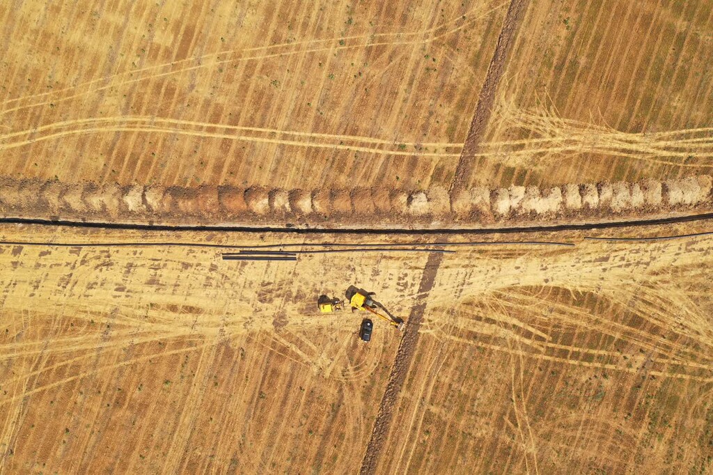 Реконструкция на етернитов водопровод - Снимка 2