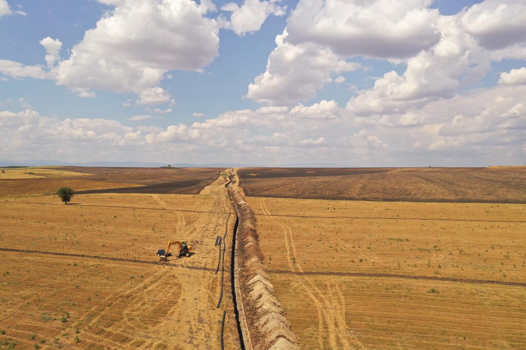 Реконструкция на етернитов водопровод