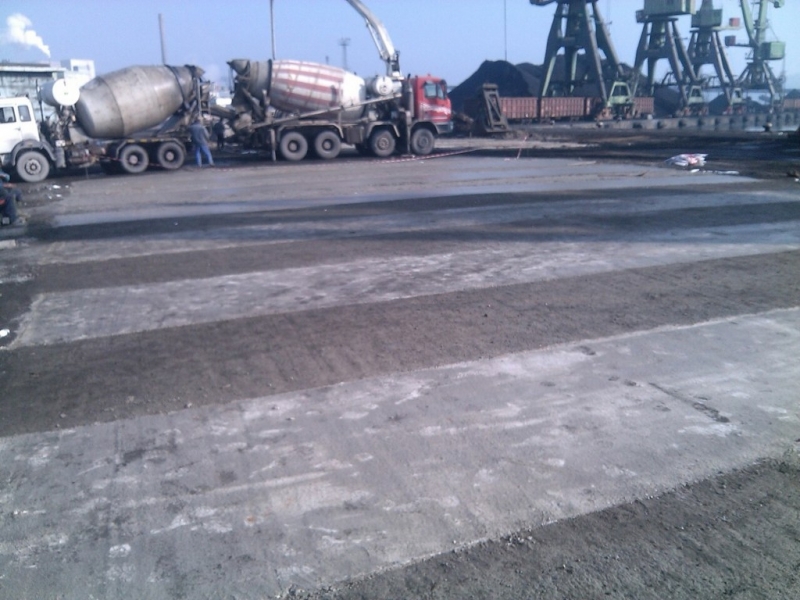 Рехабилитация настилки пристанище Варна - запад