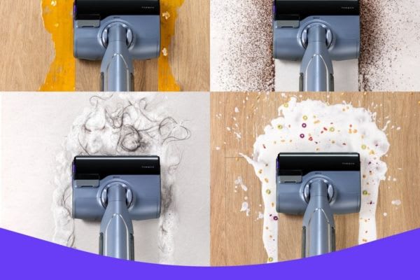 A vacuum cleaner brush roll effectively handles various messes, showcasing tips on how to clean vacuum brush roll properly.