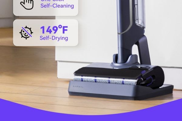 A modern vacuum cleaner featuring a self-cleaning brush roll, perfect for learning how to clean vacuum brush roll efficiently.