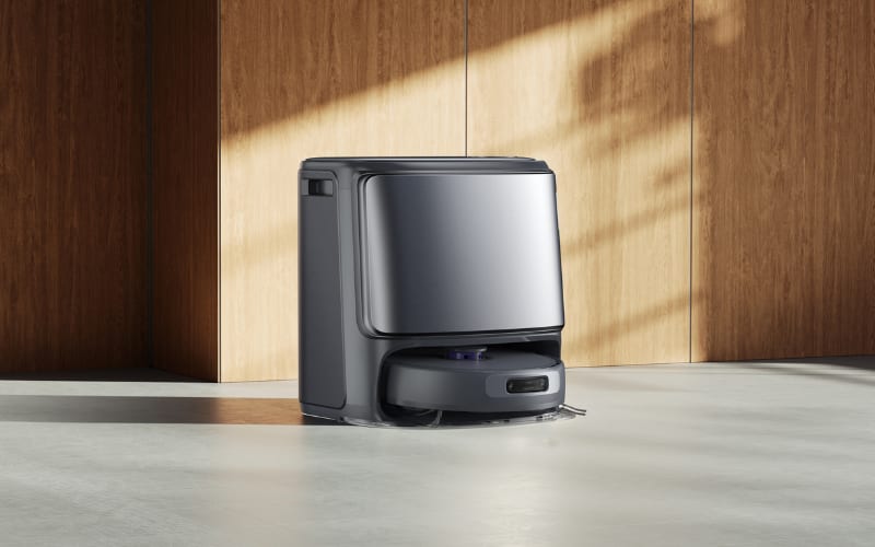 ロボット掃除機が置かれた部屋の一角、捨て方を学ぶための参考になります。