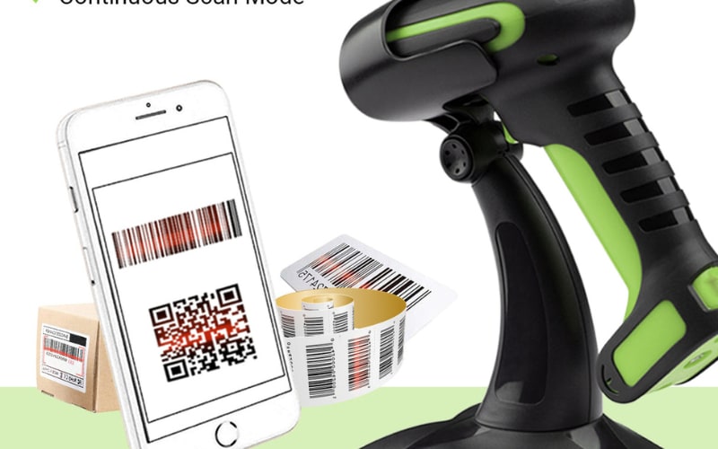 A barcode scanner showcases continuous scan mode, enhancing efficiency and ensuring barcode scanner safety in various applications.
