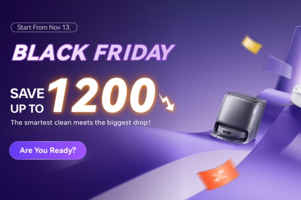 Black Friday offers huge savings on robot vacuums—it's the best time to buy robot vacuum for your home!