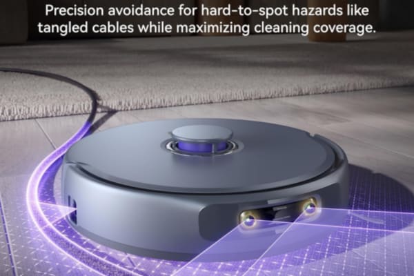 Robot vacuums feature precision avoidance technology, enhancing performance on carpets and ensuring thorough cleaning.