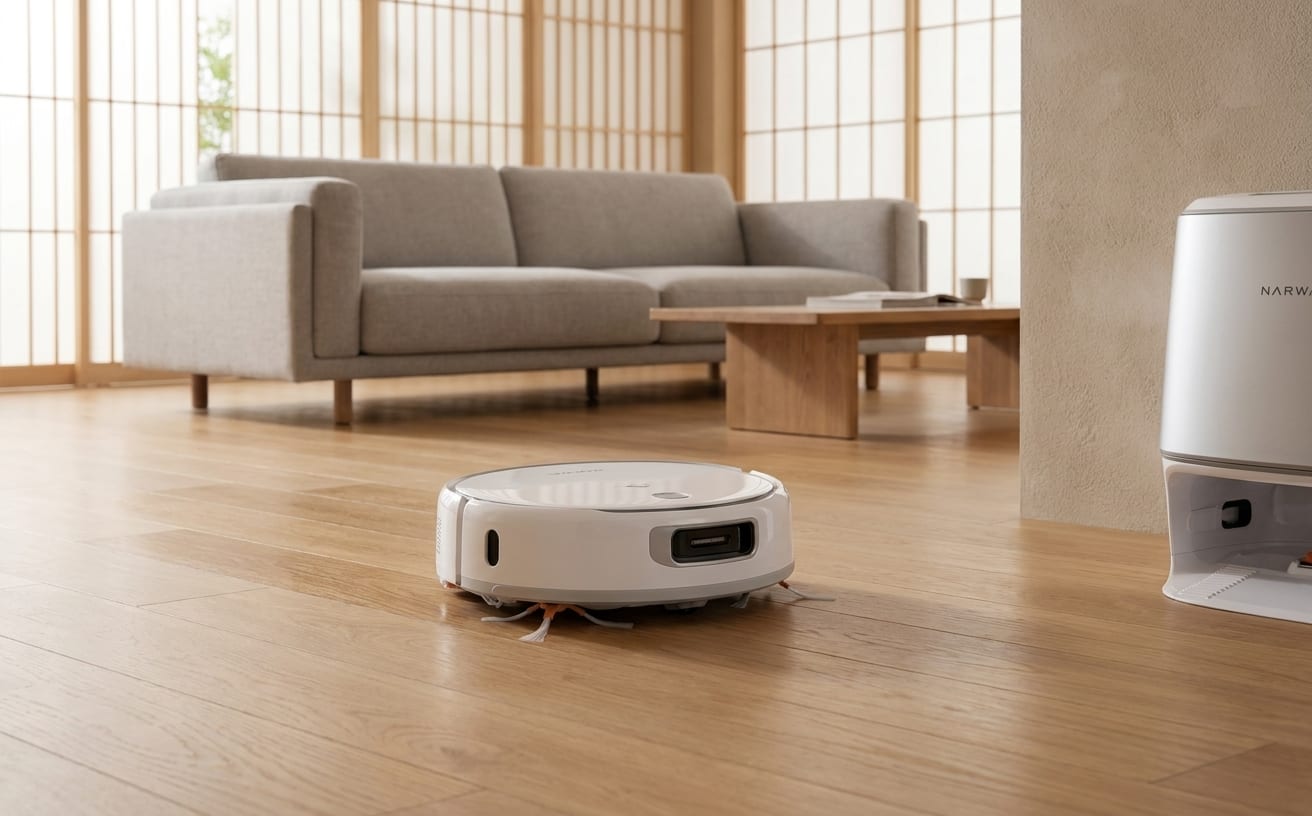 共働き家庭が買ってよかった時短家電として、スッキリした室内を保つロボット掃除機が活躍しています。