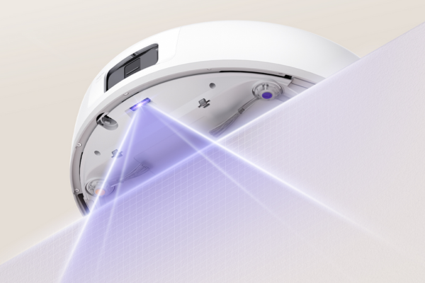 Innovative design of the best budget robot vacuum with mapping, showcasing its advanced navigation technology.