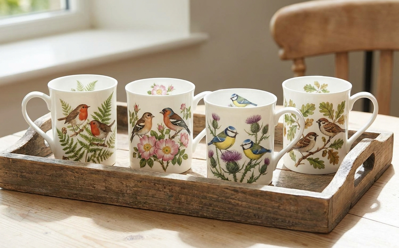 A stylish display of beautifully designed mugs, perfect for thoughtful Mother's Day gifts in Australia 2026.