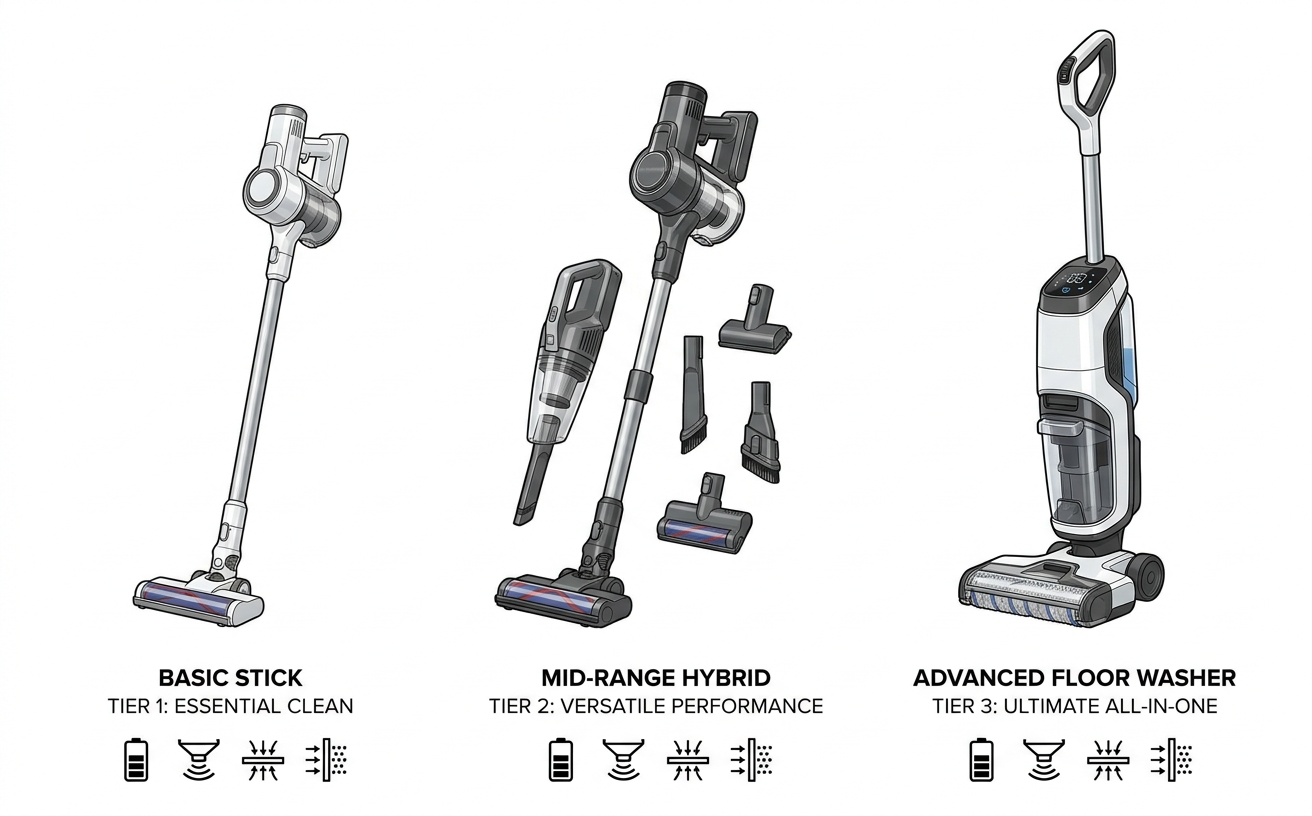 Explore our EOFY Deals on Cordless Wet Dry Vacuums in Australia 2026, featuring three innovative vacuum models.