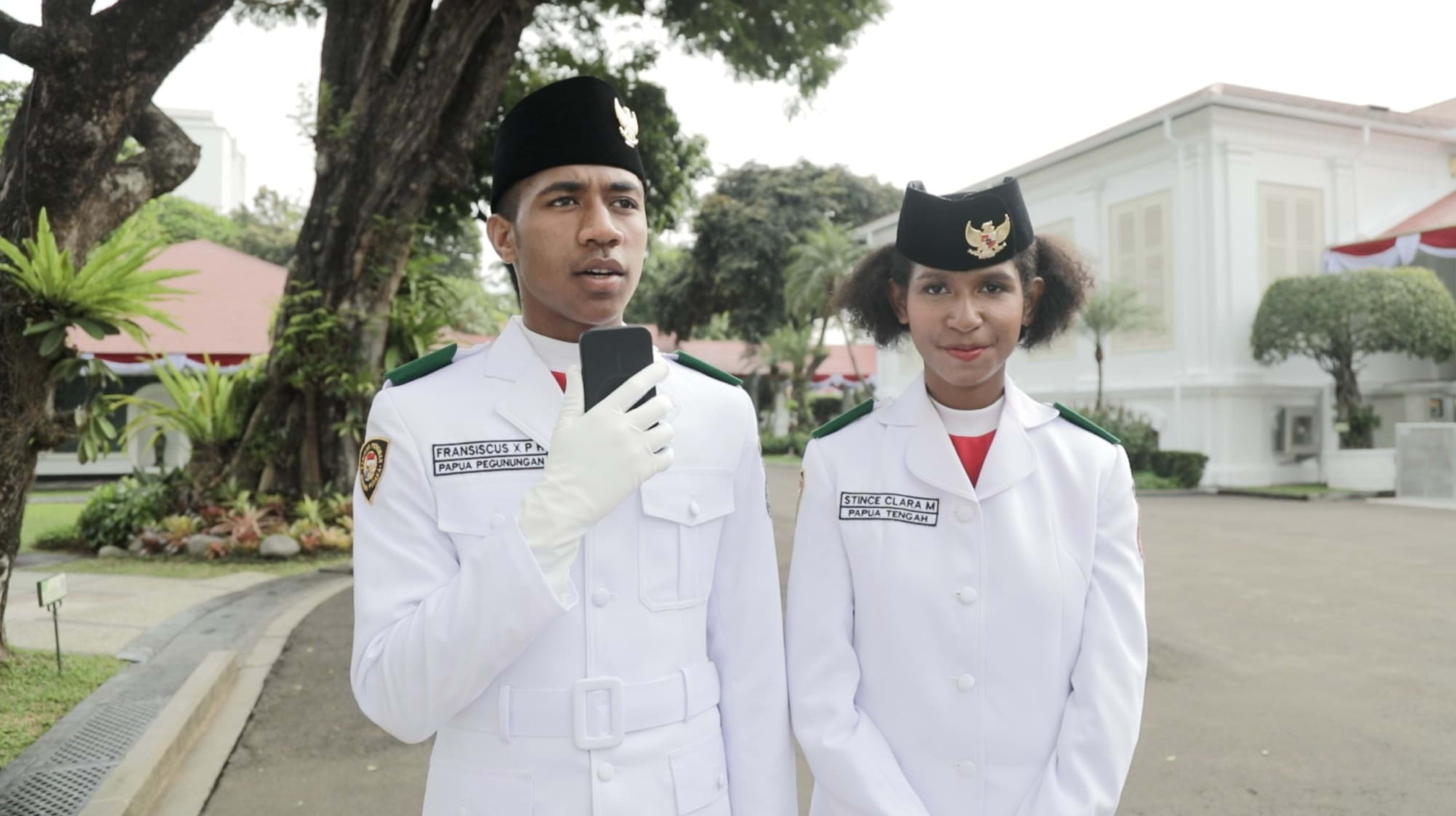 Pesan Dua Paskibraka Asal Papua untuk Prabowo: Kami Siap Membanggakan Negara!