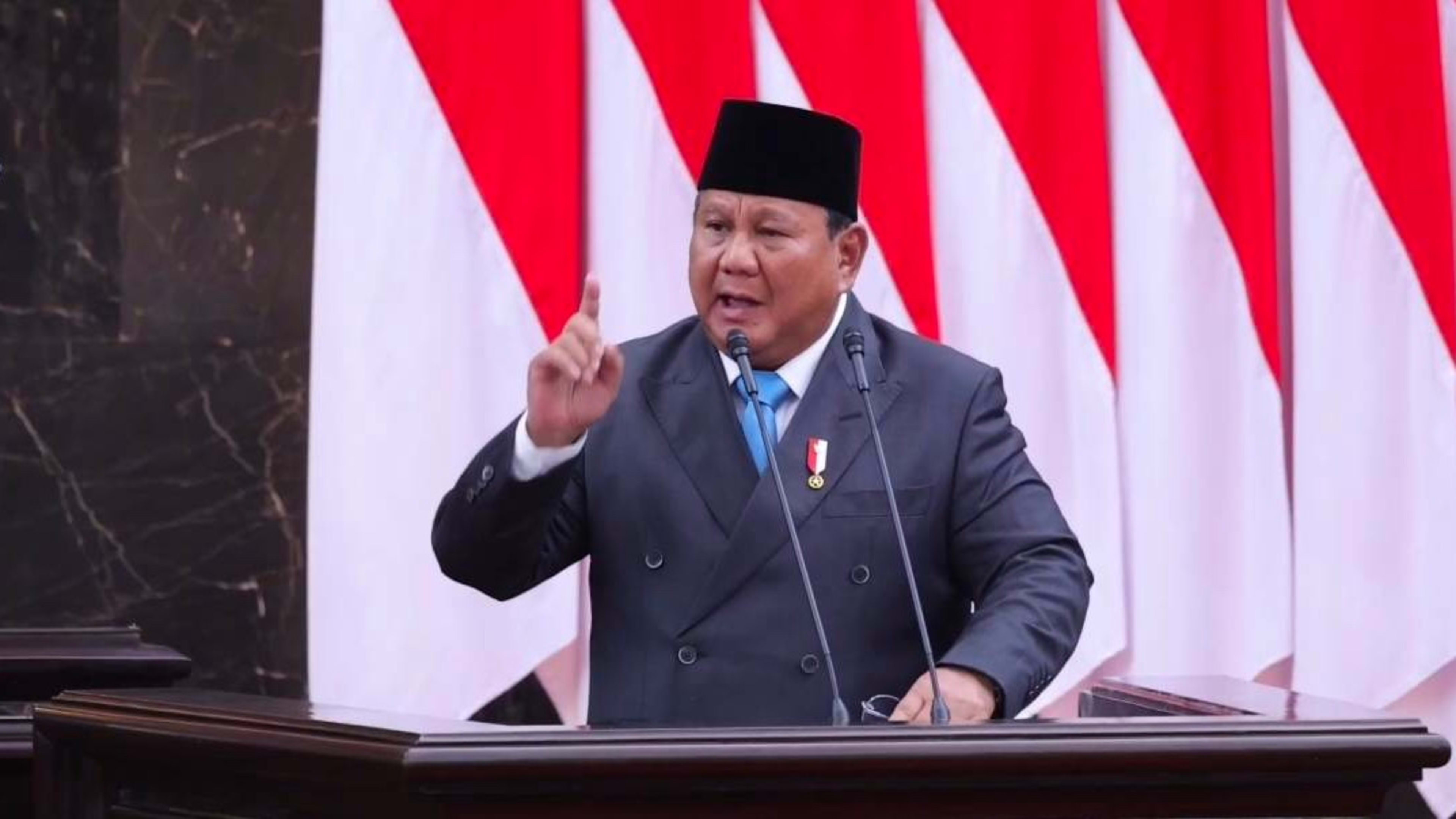 Prabowo: Ekonomi Indonesia Harus Kembali pada Falsafah Pasal 33 UUD 1945
