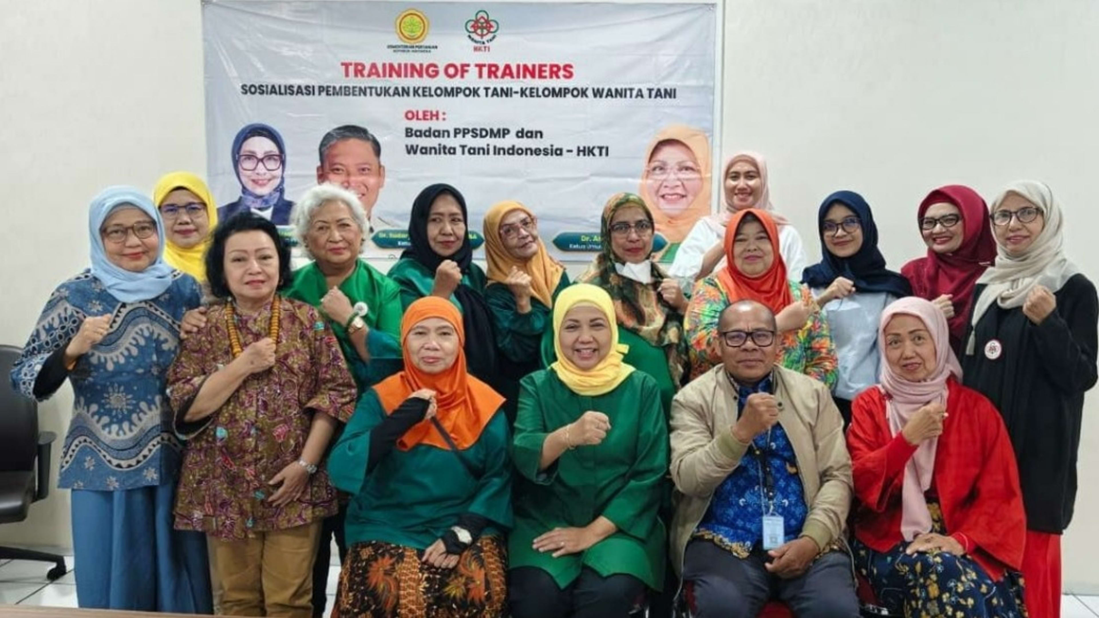 Momentum Hari Kebangkitan Nasional, Wanita Tani Indonesia HKTI Dorong Penguatan Kelembagaan Pertanian