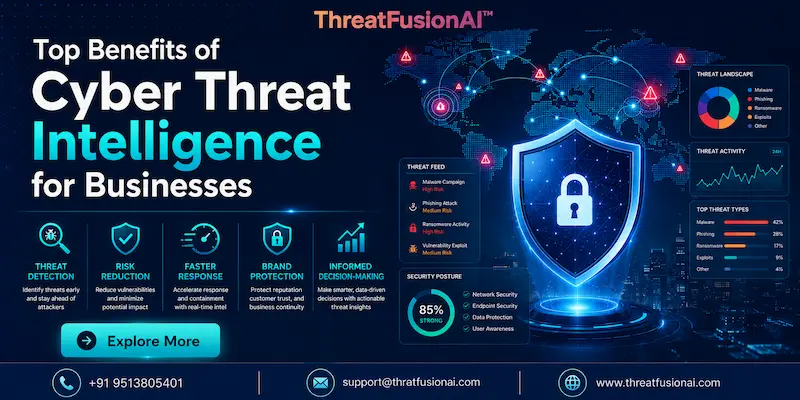 Top Benefits of Cyber Threat Intelligence for Businesses