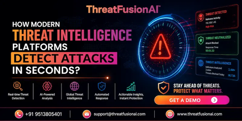 How Modern Threat Intelligence Platforms Detect Attacks in Seconds?
