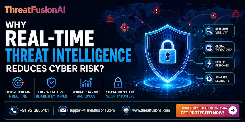 Why Real-Time Threat Intelligence Reduces Cyber Risk?
