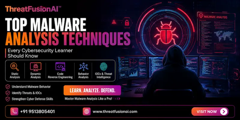 Top Malware Analysis Techniques Every Cybersecurity Learner Should Know