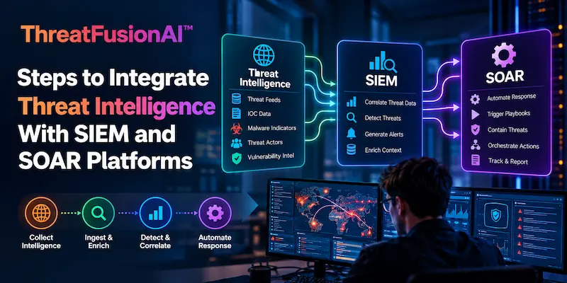 image shows threat-intelligence-to-siem-and-soar-integration