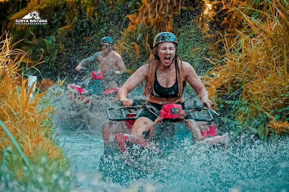 meanwhile, atv is one of best activity in ubud.