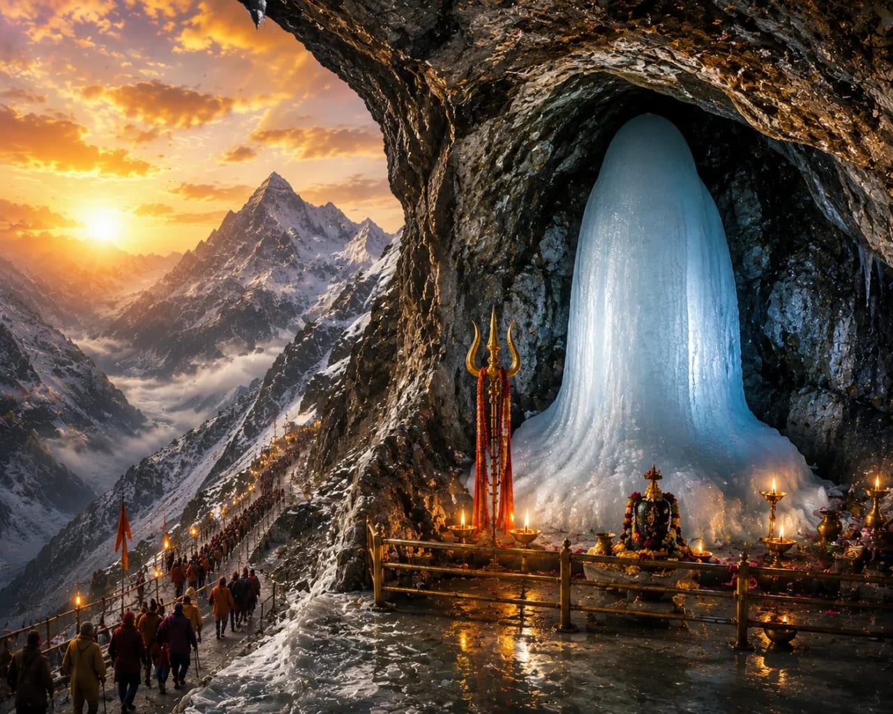 Amarnath: The Cave of the Ice Shivling