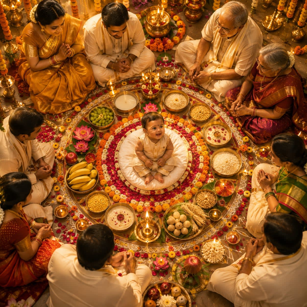 Annaprashan: Baby's First Food Ceremony
