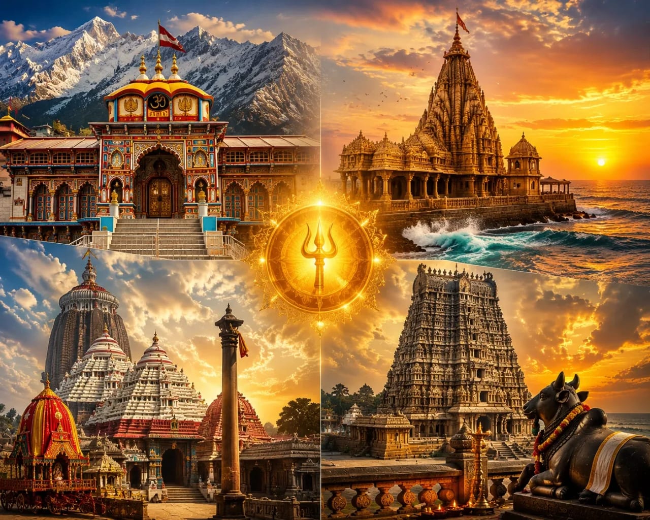 Char Dham: Four Sacred Abodes