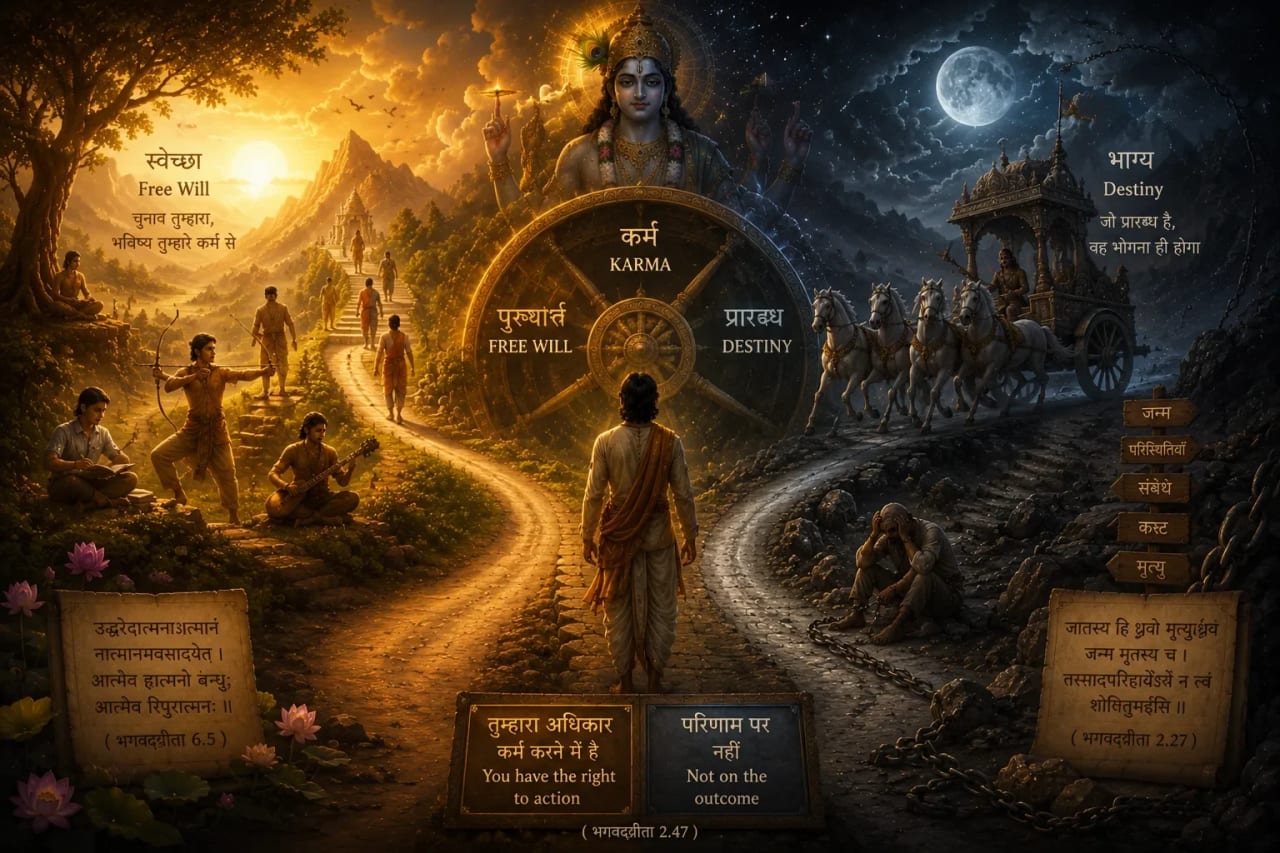 Free Will vs Destiny in Hinduism