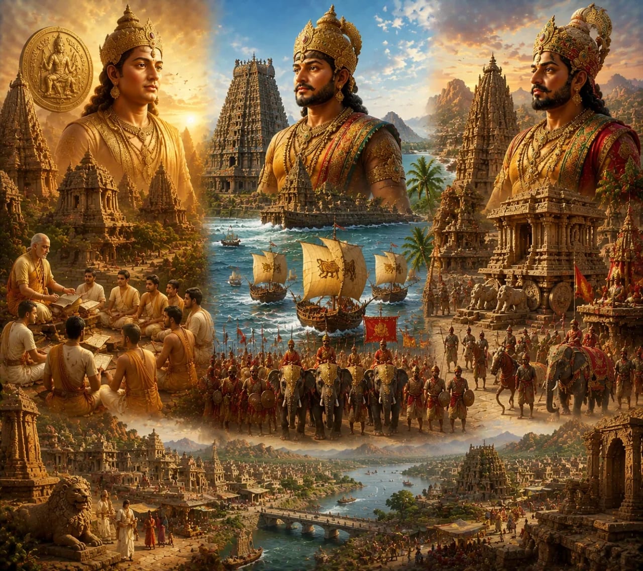 Great Hindu Empires: Gupta, Chola, Vijayanagara