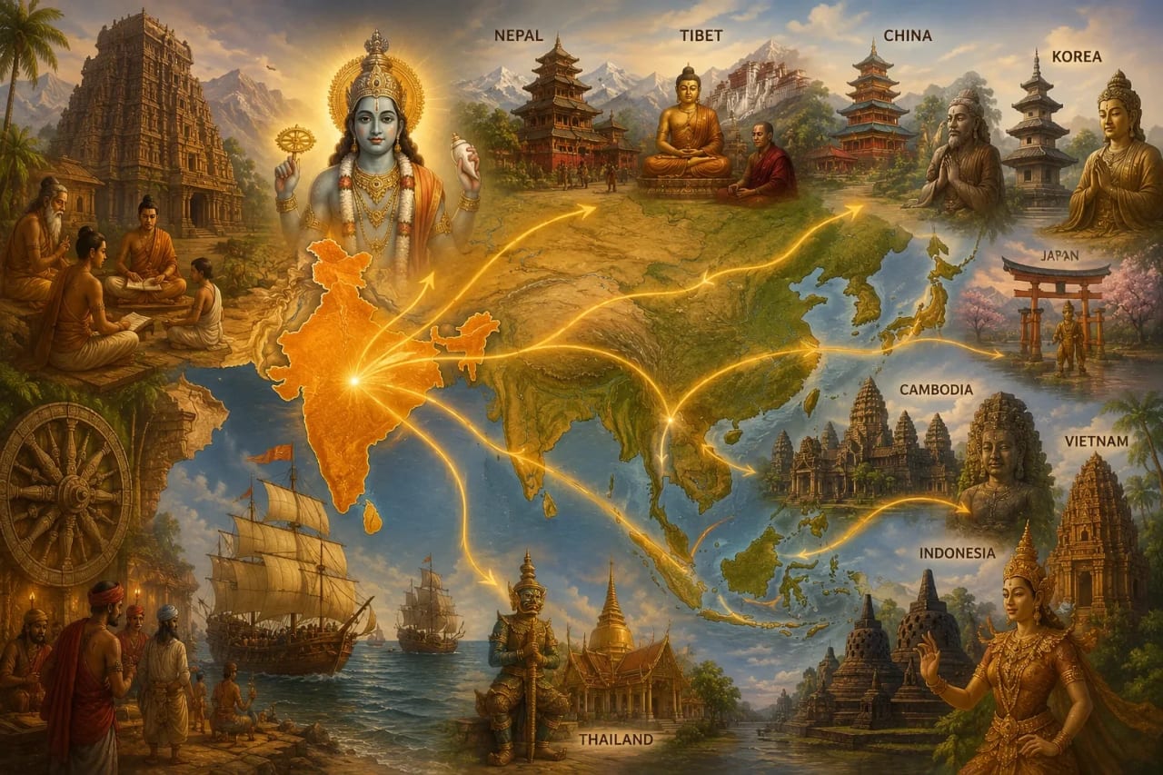 How Hinduism Spread Across Asia