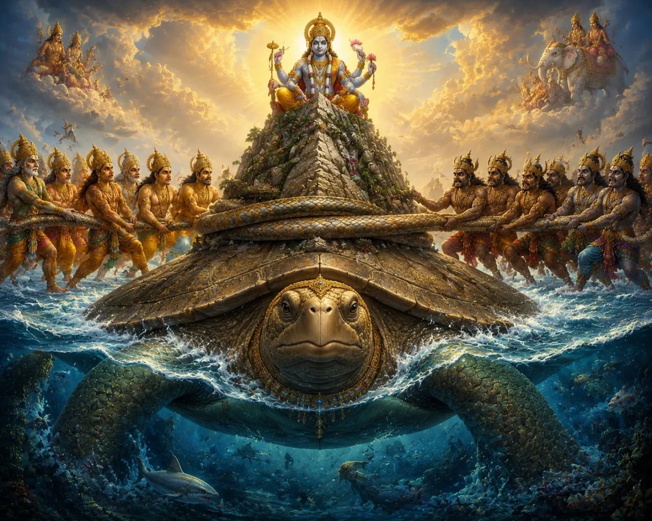Kurma Avatar: The Cosmic Tortoise