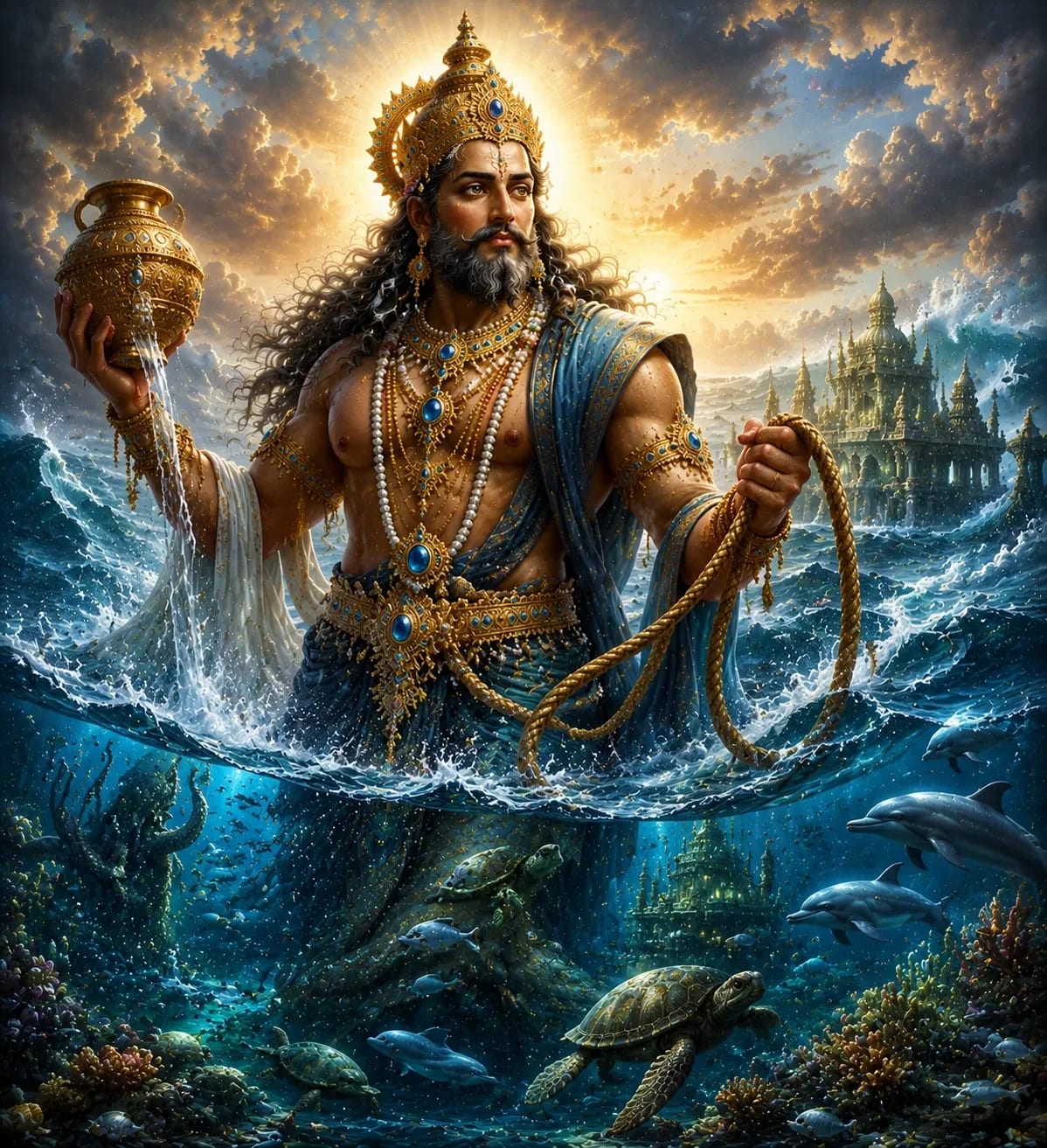 Lord Varuna: God of Water & Oceans