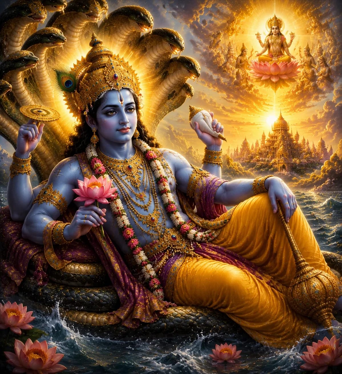 Lord Vishnu: The Preserver