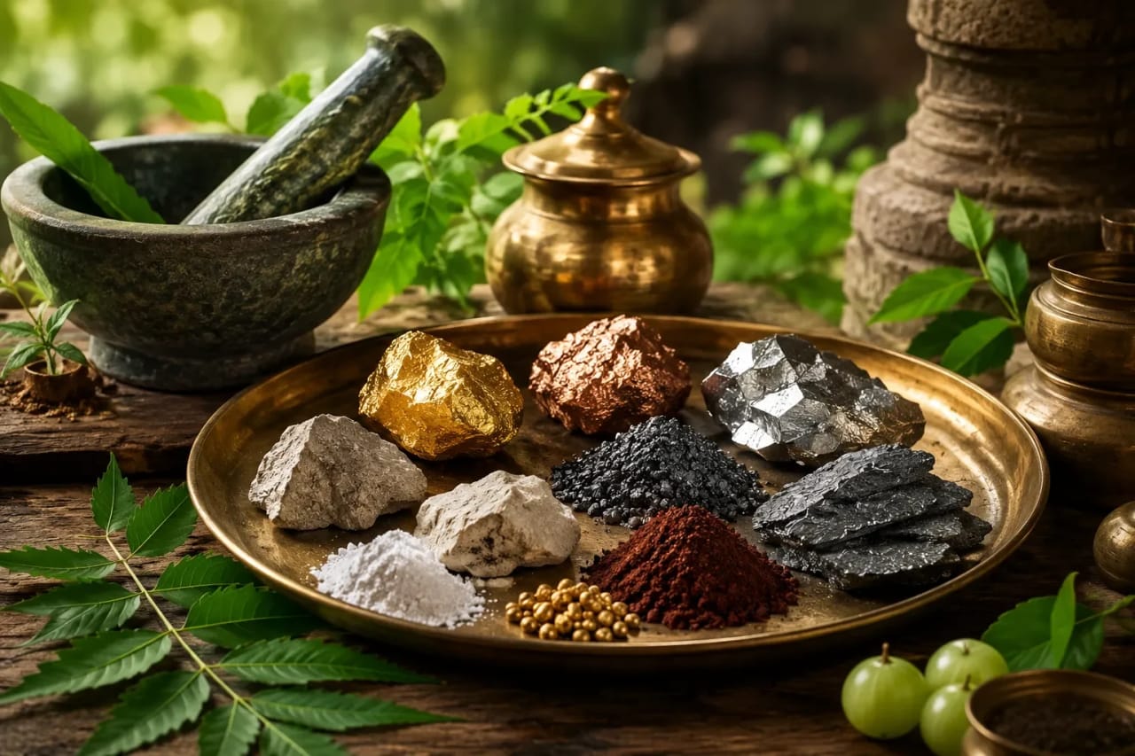 Metals in Ayurveda: Gold, Silver, Copper