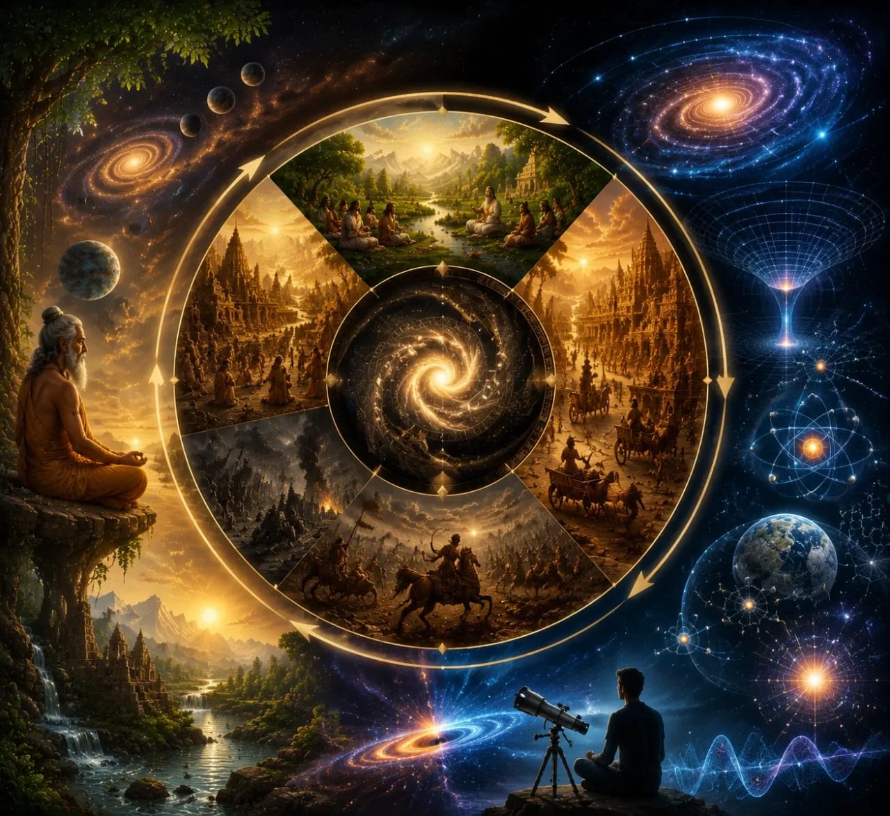 Time Cycles: Yugas and Modern Physics