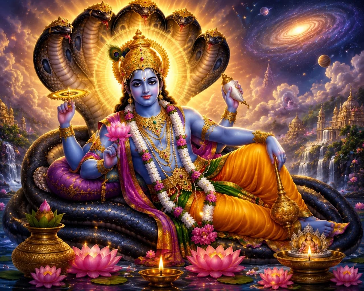 Vishnu Mantras for Preservation & Harmony
