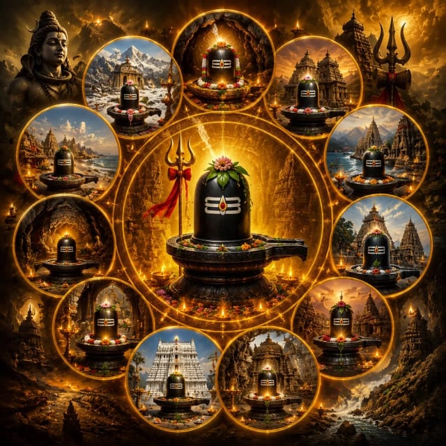 12 Jyotirlingas: Pillars of Divine Light