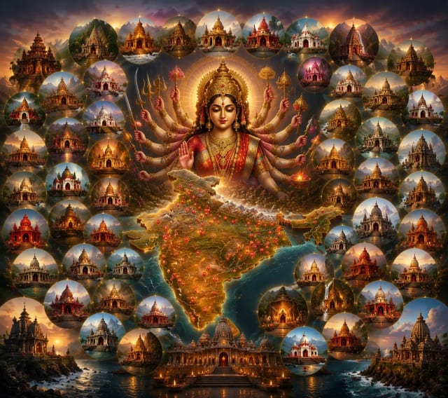 51 Shakti Peethas: Where the Goddess Fell