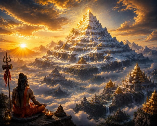 Mount Meru: The Center of the Universe