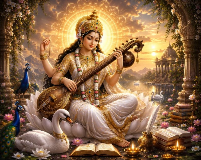 Saraswati Mantras for Knowledge & Wisdom