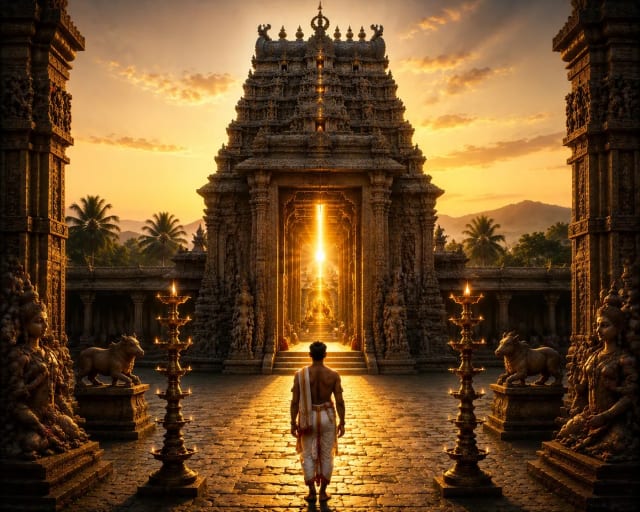 Why Hindu Temples Face East