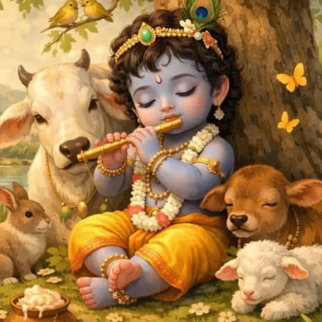 Hare Krishna Mantra Peaceful Nature Meditation