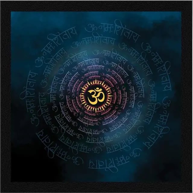 Om Chanting Mantra Infinite Sound Flow