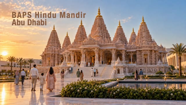 BAPS Hindu Mandir Abu Dhabi: Tickets, Timings, Dress Code