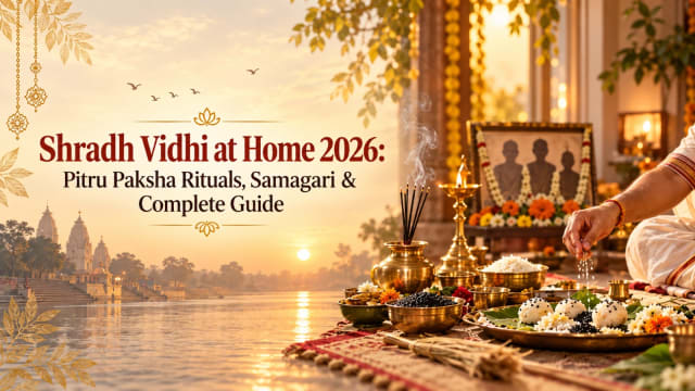 Shradh Samagri List: Items for Home Puja & Tarpan