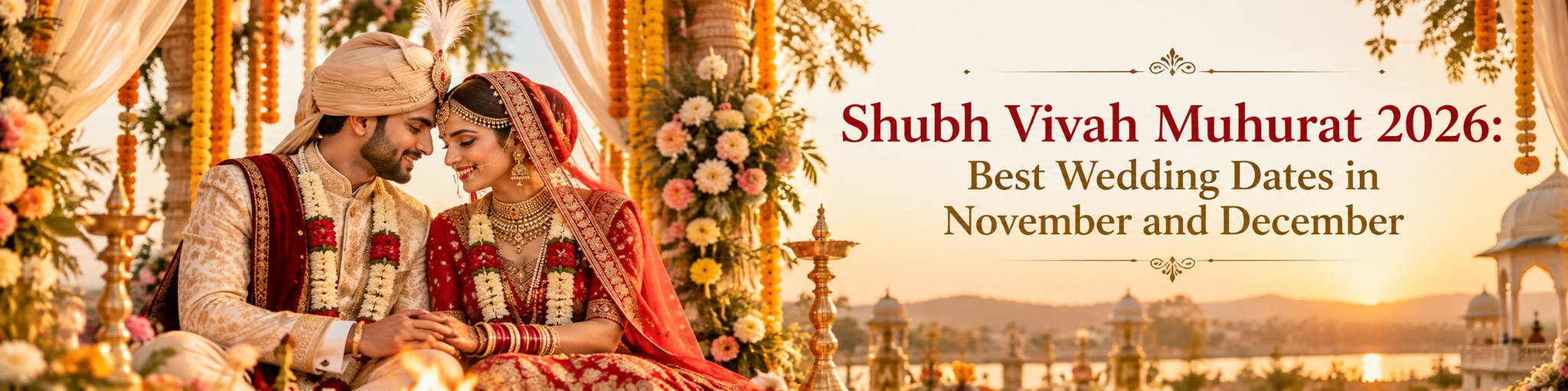 Shubh Vivah Muhurat 2026: Best Wedding Dates in November and December
