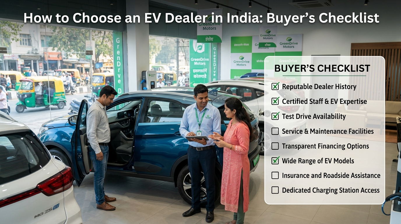 How to Choose an EV Dealer in India: Buyer's Checklist