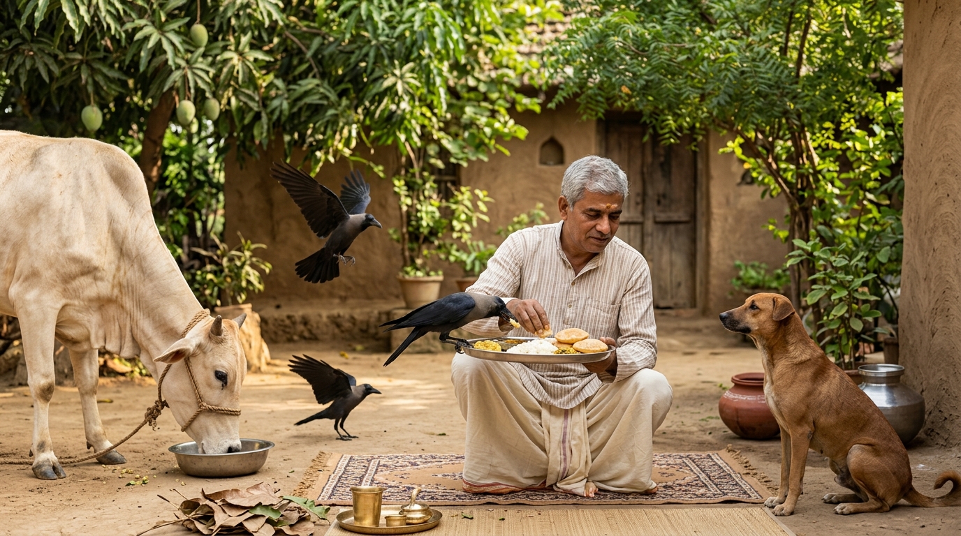 Pitru Paksha Offering Food