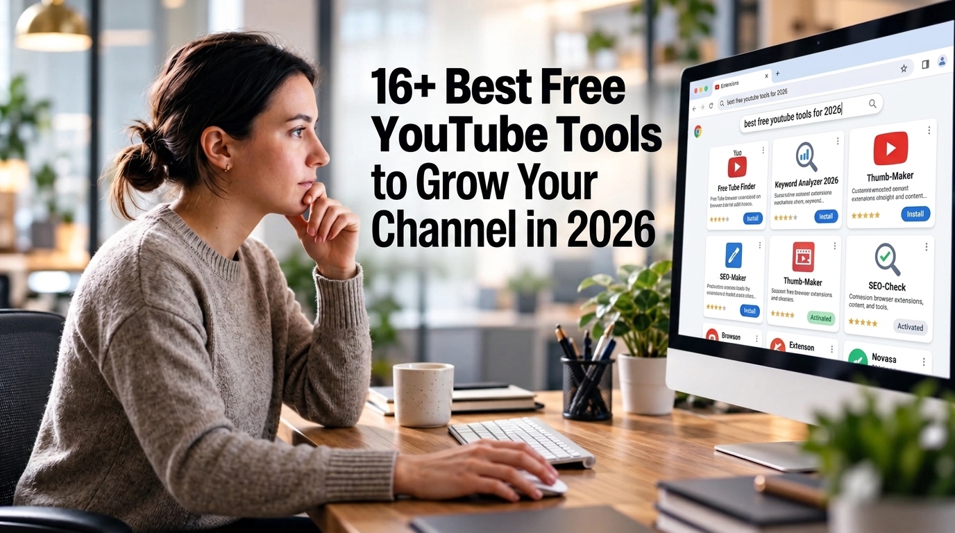 16+ Best Free YouTube Tools to Grow Your Channel