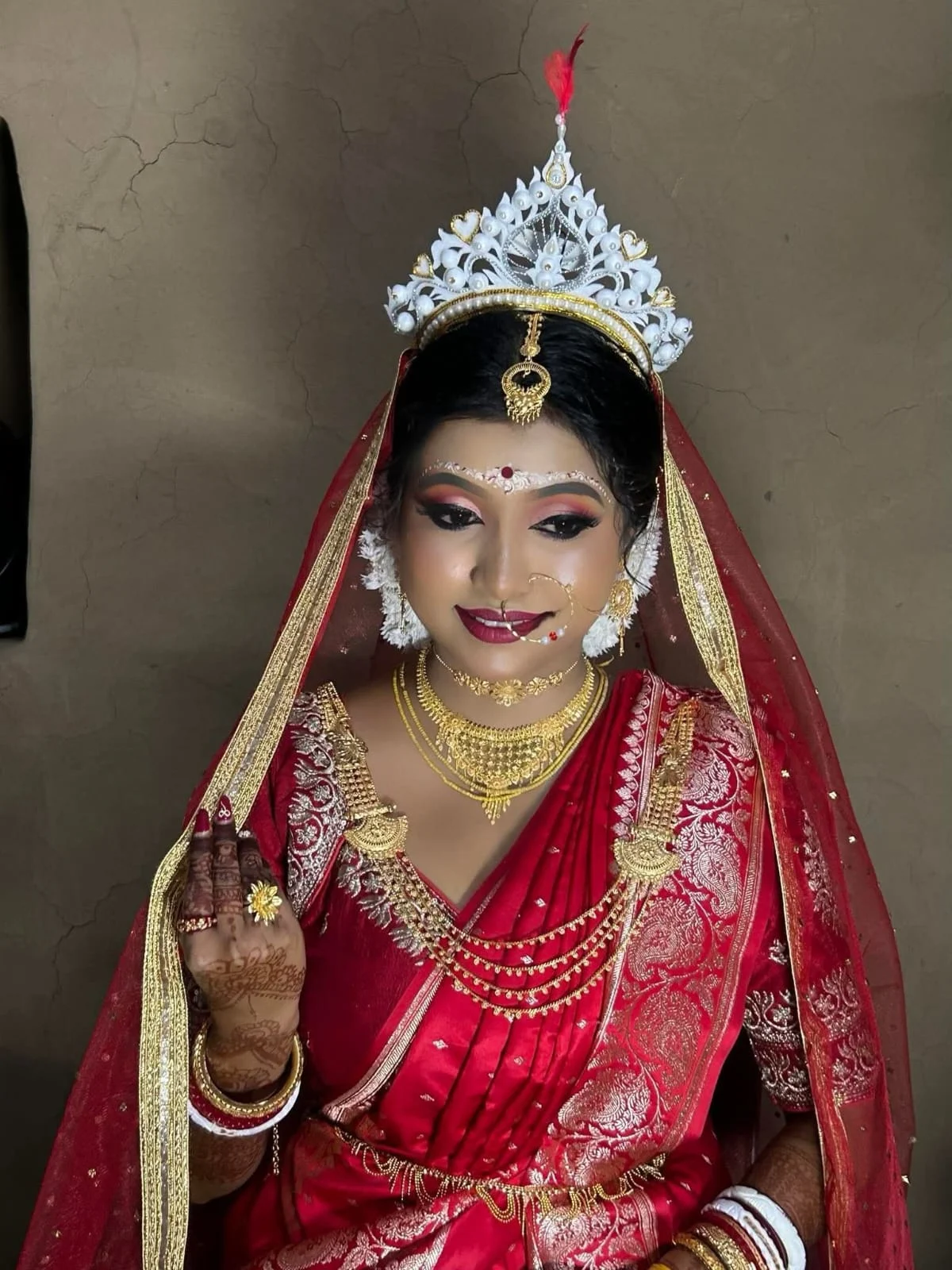 Bengali Bridal by Prerana Makeover