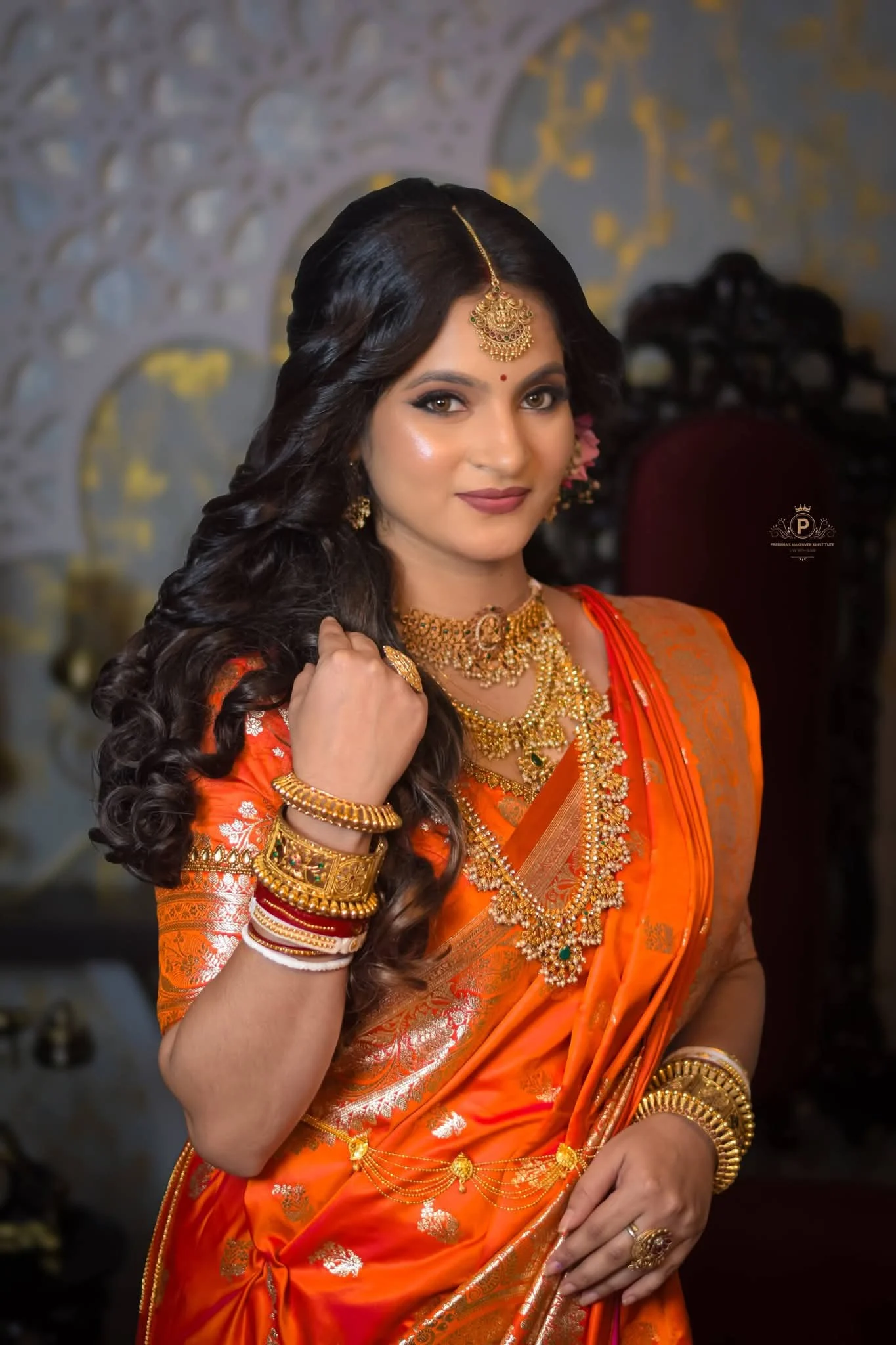 Bridal Shoot by Prerana Makeover