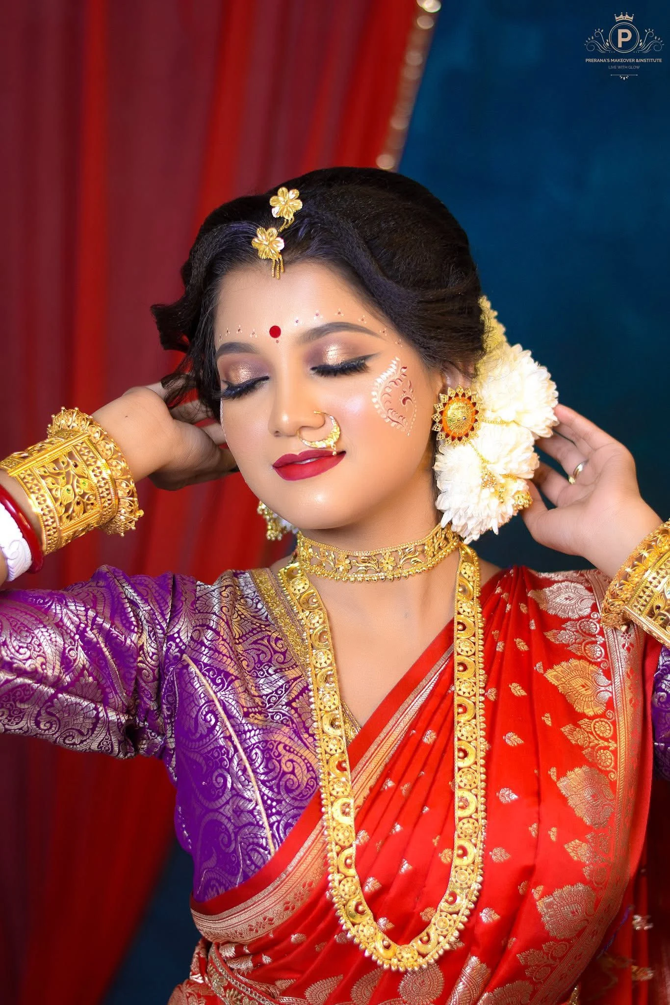Bengali Queen Bridal Style Yk8ziz